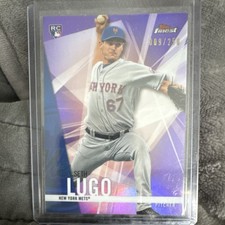 Topps 2017 Finest Seth Lugo Rookie Purple Refractor Serial #19/250 Mets