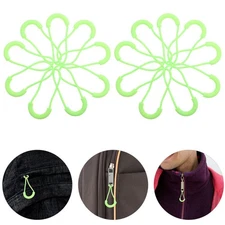  30 Pcs Zipper Pulls Replacement Puller Cord Extension Tag Clothing Head