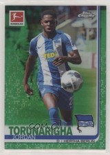 Jordan Torunarigha Chrome Bundesliga 2019/20 Green Refractor /99 #51