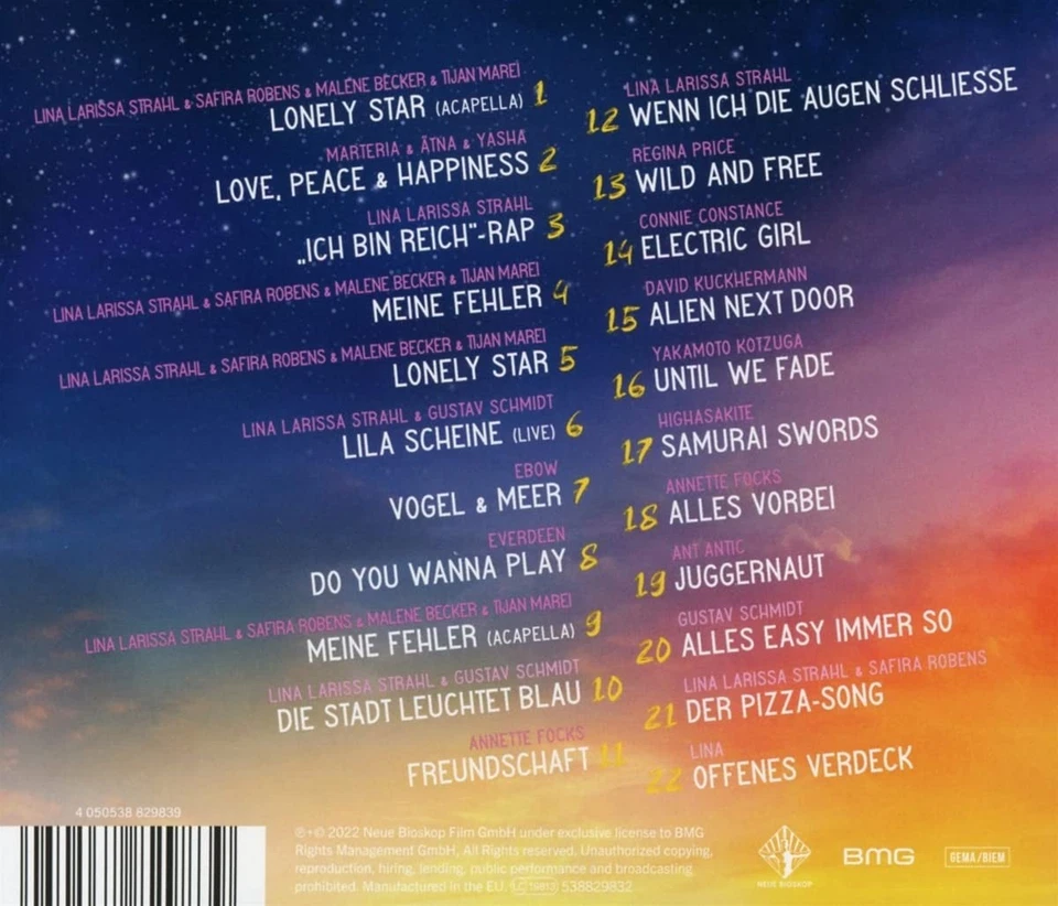 Lina Virginia Woolfpack & Lina Larissa Strahl & Safira Robens - Alle für El (CD) - Bild 3 von 4