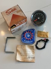 Nos Vintage Sun Super Tach Sst-806 8000 Rpm Blue Line 6 Cyl 12v 1969 Scta Trog Nos Vintage Sun Super Tach Sst-806 8000 Rpm Blue Line 6 Cyl 12v 1969 Scta Trog