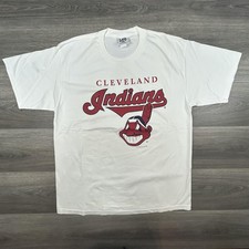 Vintage Cleveland Indians Shirt Mens XL MLB Baseball Chief Wahoo 1999 90s