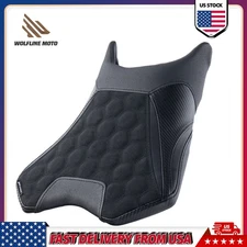 WOLFLINE Rider Seat Fit Kawasaki Ninja 500 2024-2026 Black Honeycomb Comfort US