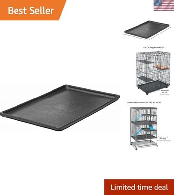 Replacement Pan for Midwest Cat Cage, 34.5 x 22.5 x 1.125