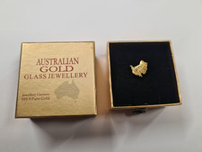 Australian gold glass jewellery.