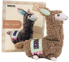 Sewing Kits for Kids 8-12, Arts and Crafts for Kids Ages 8-12, Llama-Yellow