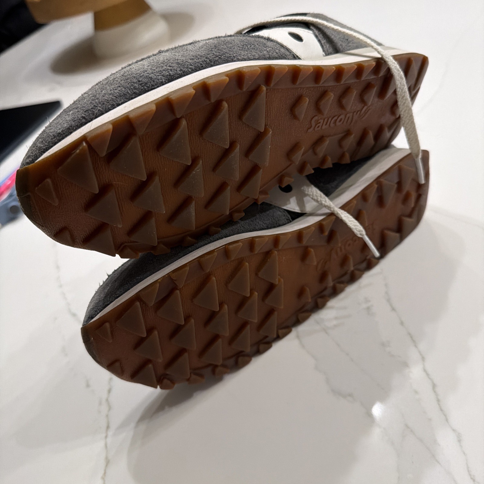 Saucony Jazz Original Men's Size 10.5 Black and Gray thumbnail 4