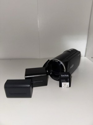 Sony Handycam HDR-CX220 Black With Battery And 64Gb Micro Sd Card