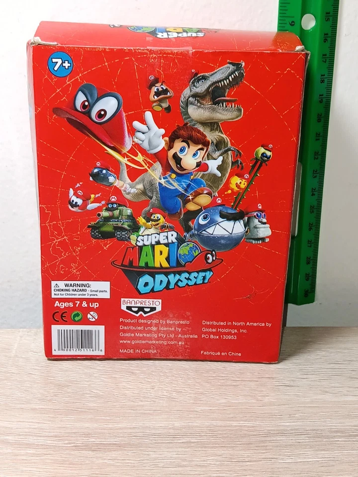 *ENVÍO GRATUITO* Figura Odyssey Super Mario Oro 4.5" 2017 Banpresto Goldie MKTG RARA Foto 3 de 4
