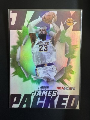 Lebron James 2025-26 Topps NBA Hoops Jam Packed Green SSP Lakers #JP-4
