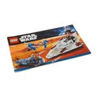 1x Lego Building Instructions Star Wars Booklet Mace Windu's Jedi Starfighter 7868