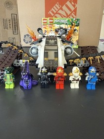 LEGO Ninjago Ultra Sonic Raider 9449 Incomplete Set with Minifigures