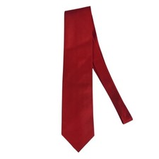 Vtg. Ferrell Reed/Nordstrom Solid Red Tie 100 Silk