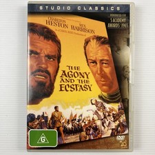 The Agony and the Ecstasy DVD 1965 Studio Classics Charlton Heston Rex Harrison