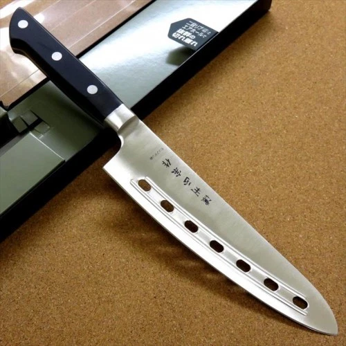 Seki Knife SATAKE Perforated Gyuto knife 180mm Made by Noshu limited From JAPAN