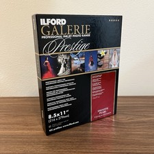 Ilford Galerie Prestige Smooth Pearl 8.5x11 Photo Paper 310gsm Open Box 100 Page