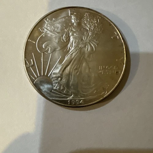 1994 U.S. American Eagle Walking Liberty 1oz Fine Silver One Dollar Coin