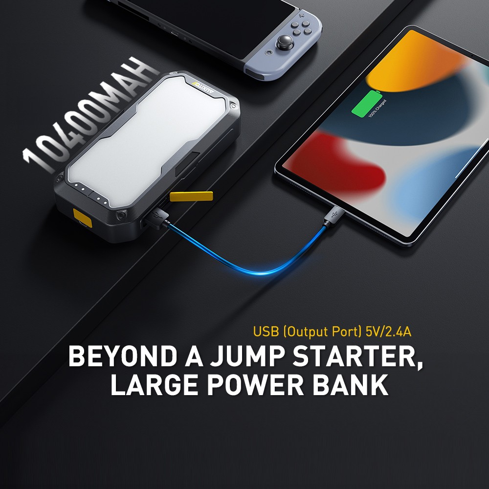 12V Multi-functional Emergency Start Power Supply Car Starting Charging Portable