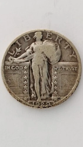 1929-P United States Standing Liberty Quarter