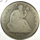 1876-S 50C Liberty Seated Half Dollar (89335)