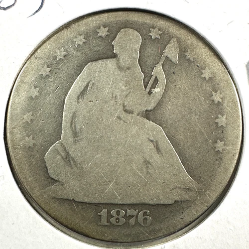 1876-S 50C Liberty Seated Half Dollar (89335)