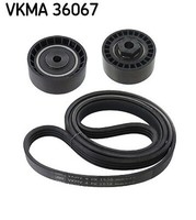 SKF Vkma 36067 V-Rippenriemensatz FüR Dacia, Nissan, Proton, Renault