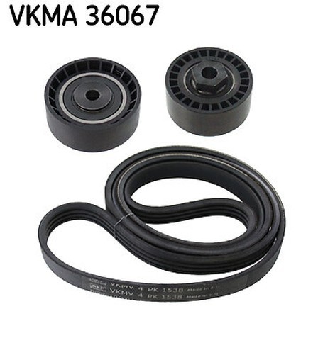 SKF Vkma 36067 V-Rippenriemensatz FüR Dacia, Nissan, Proton, Renault-image