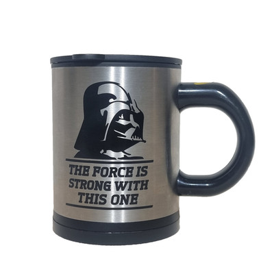Star Wars Darth Vader Selbstrührbecher Batteriebetrieben Reisebecher Getestet