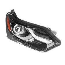 Headlight Assembly Compatible with 2018-2021 Chevy Equinox Passenger Black