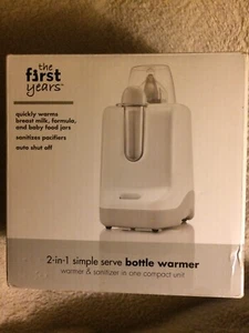 The First Années 2-in-1 Bouteille de service simple Breatmilk/Formula Warmer