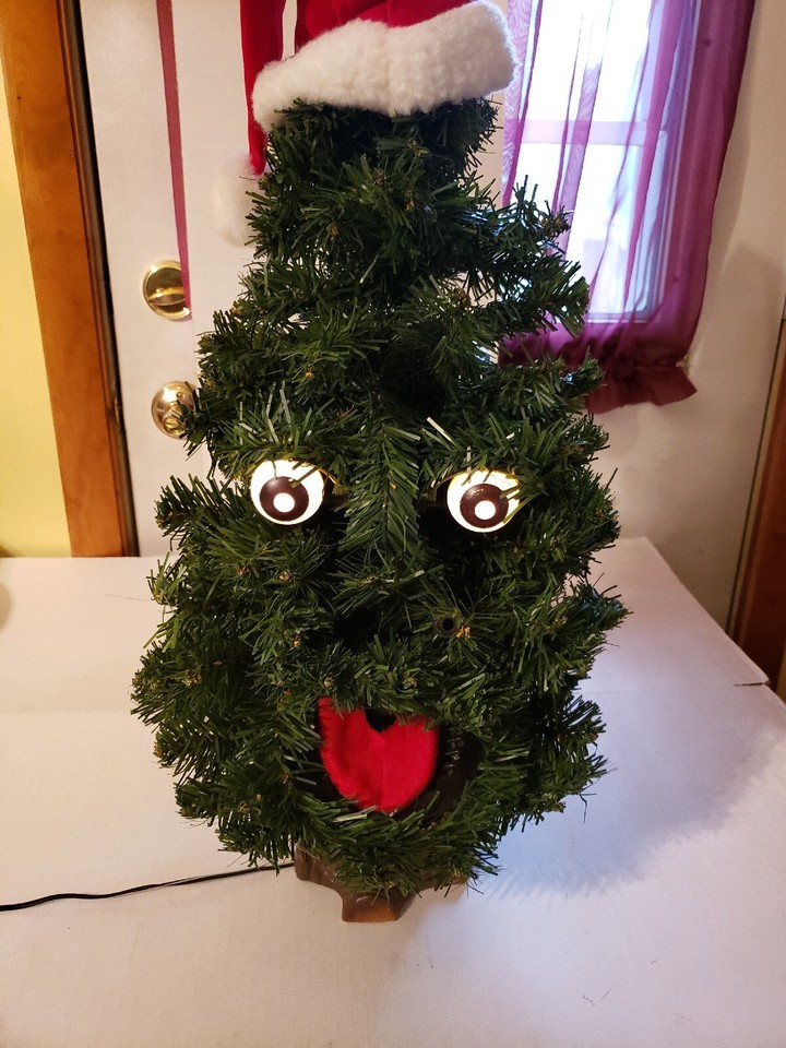 Gemmy 1996 Douglas Fir The Talking Animated Singing Christmas Tree eBay
