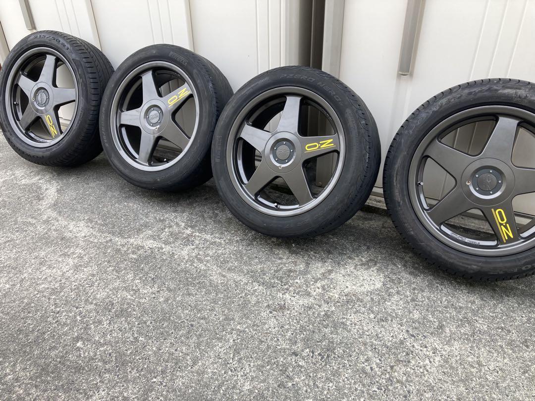 OZ Racing FUTURA Monoblock Wheels Rims 17in 7J+40 4H 5H