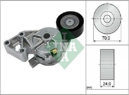 Original INA Riemenspanner Keilrippenriemen 534 0132 30 FüR Audi Ford Seat-image