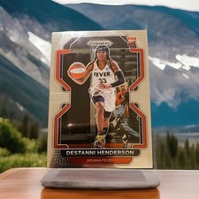 2022 Panini WNBA Prizm #199 Destanni Henderson RC Indiana Fever Prem Scope /99