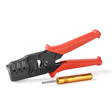 Iwiss Weather Pack Crimp Tool For Awg 24-14 Crimping Delphi Weather Pack Or And Iwiss Weather Pack Crimp Tool For Awg 24-14 Crimping Delphi Weather Pack Or And