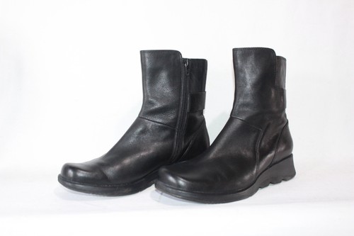 Clarks Womens Springers Ankle Boots 5.5 Black
