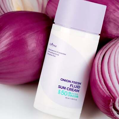 ISNTREE Onion Fresh Fluid Sun Cream SPF50+ PA++++ 50ml | eBay