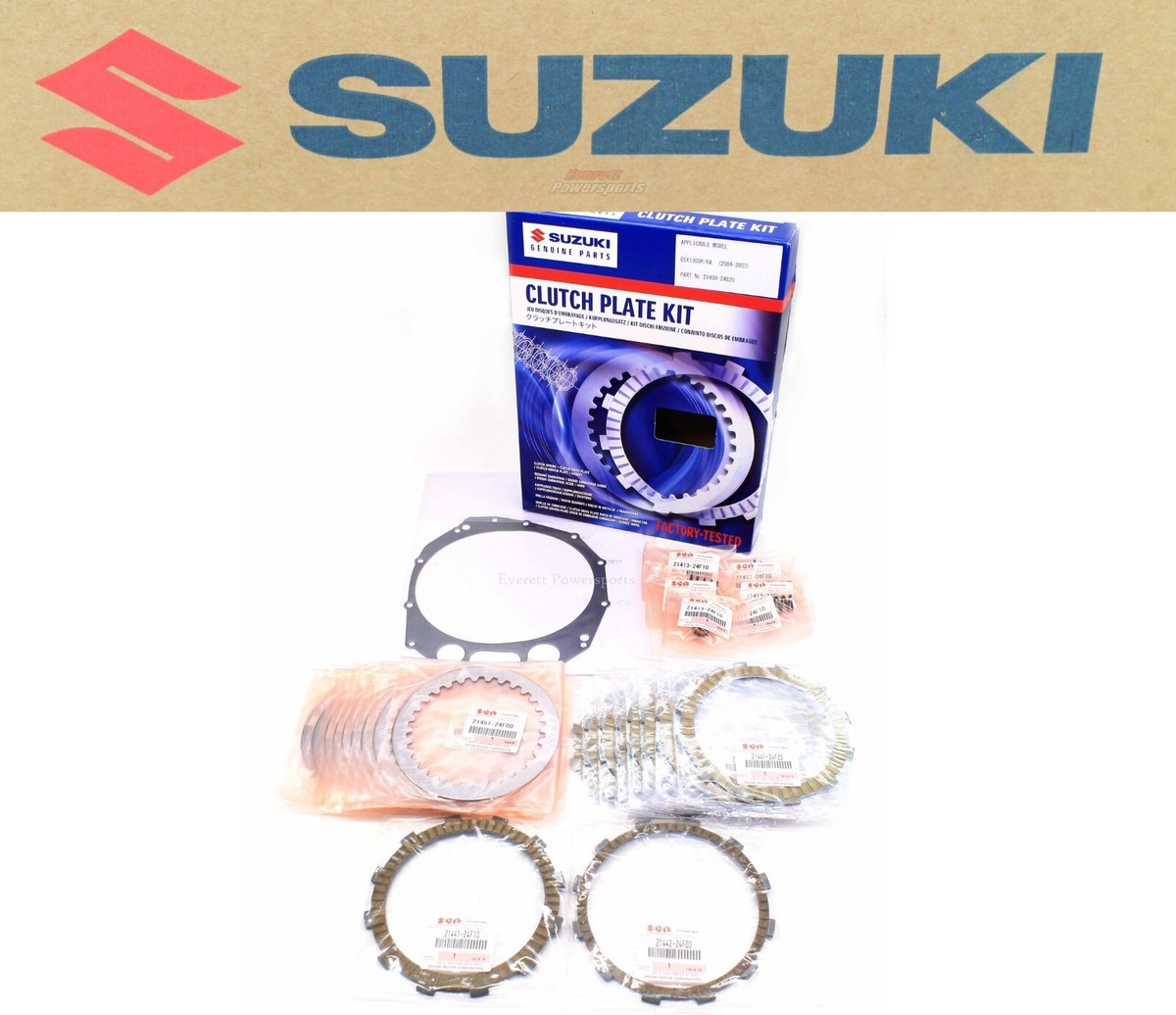 Clutch Kit 04-07 GSX1300 R Hayabusa GSXR 1000 2014 Spring Plates