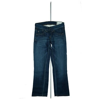 Pepe Jeans Bloom Comfort regular Waist Straight W26 L28 algodón azul oscuro n... - Imagen 1 de 4