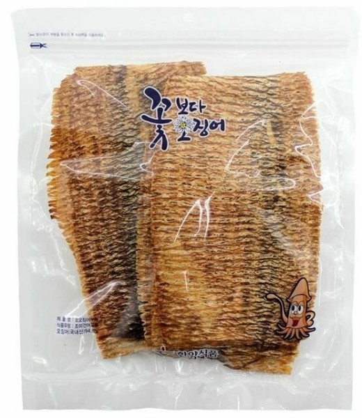 1 Pack Dried Squid / Cuttlefish Soft Jerky 260g Savory Beer Dink Korea