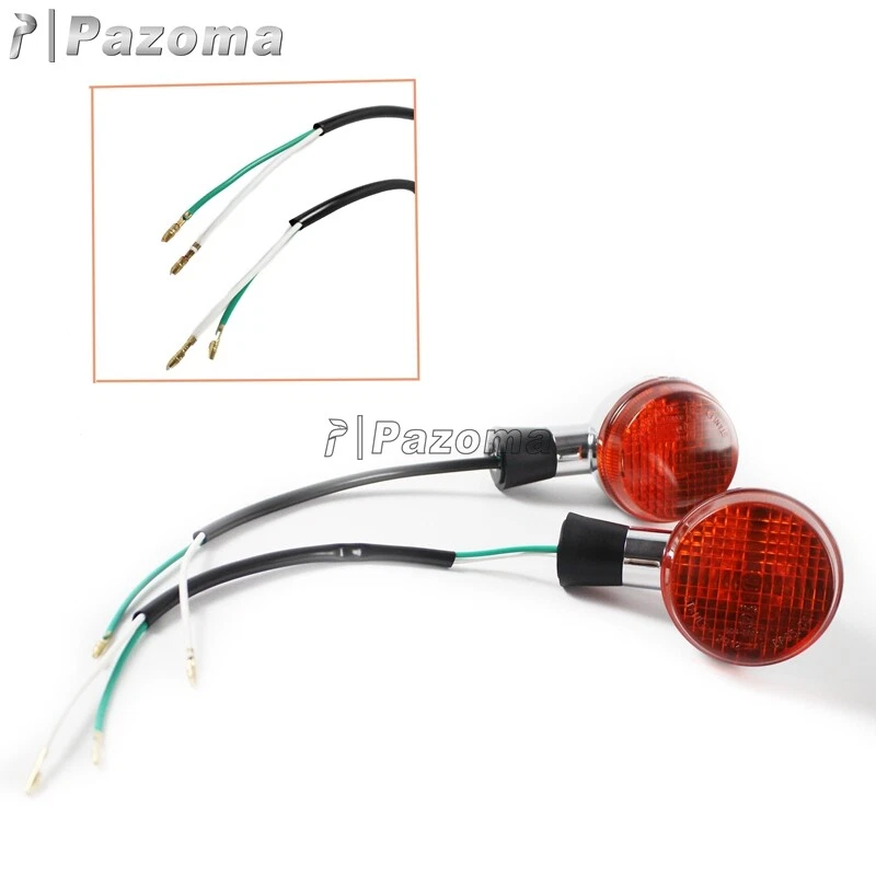 Luz intermitente trasera cromada para Honda Shadow Aero/Spirit 750 VT750 2004-2007 Foto 3 de 4