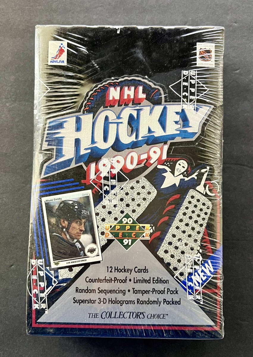 1990-91 Upper Deck Hockey NHL Trading Card Box - Factory Sealed | eBay