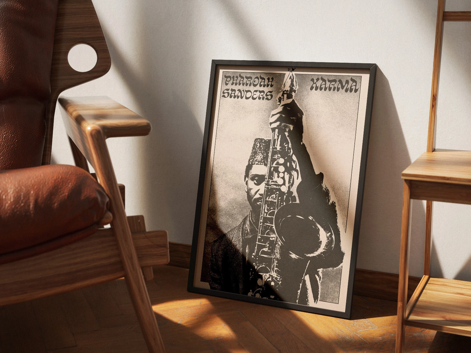 Pharoah Sanders Karma Vintage Jazz Poster Vertical Wall Art