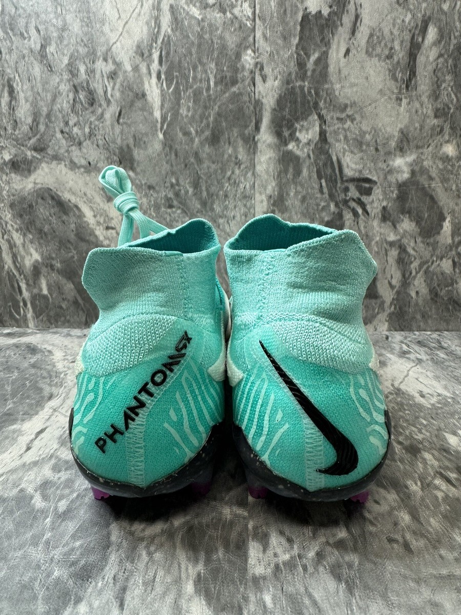 Nike Phantom GX Elite DF FG Soccer Cleats Hyper Turq DC9969-300