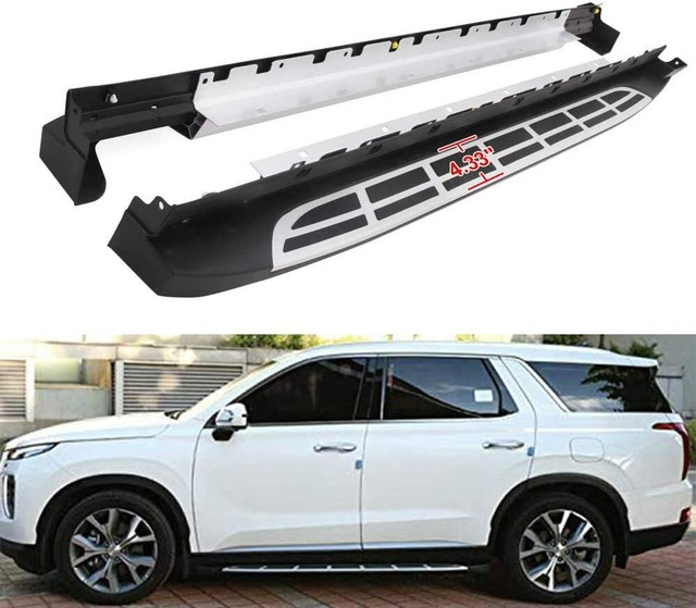 Side Steps Nerf Bar Running Boards Protector Fit for Hyundai Palisade