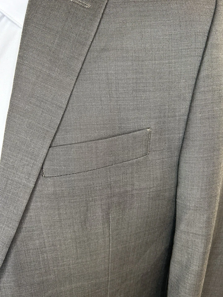 Chaps By Ralph Lauren Traje Chaqueta Marrón Blazer 40R Abrigo Foto 3 de 4