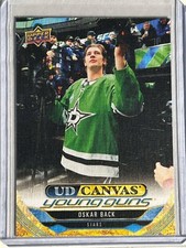 2024-25 Upper Deck Young Guns Canvas #C233 Oskar Back - Dallas Stars