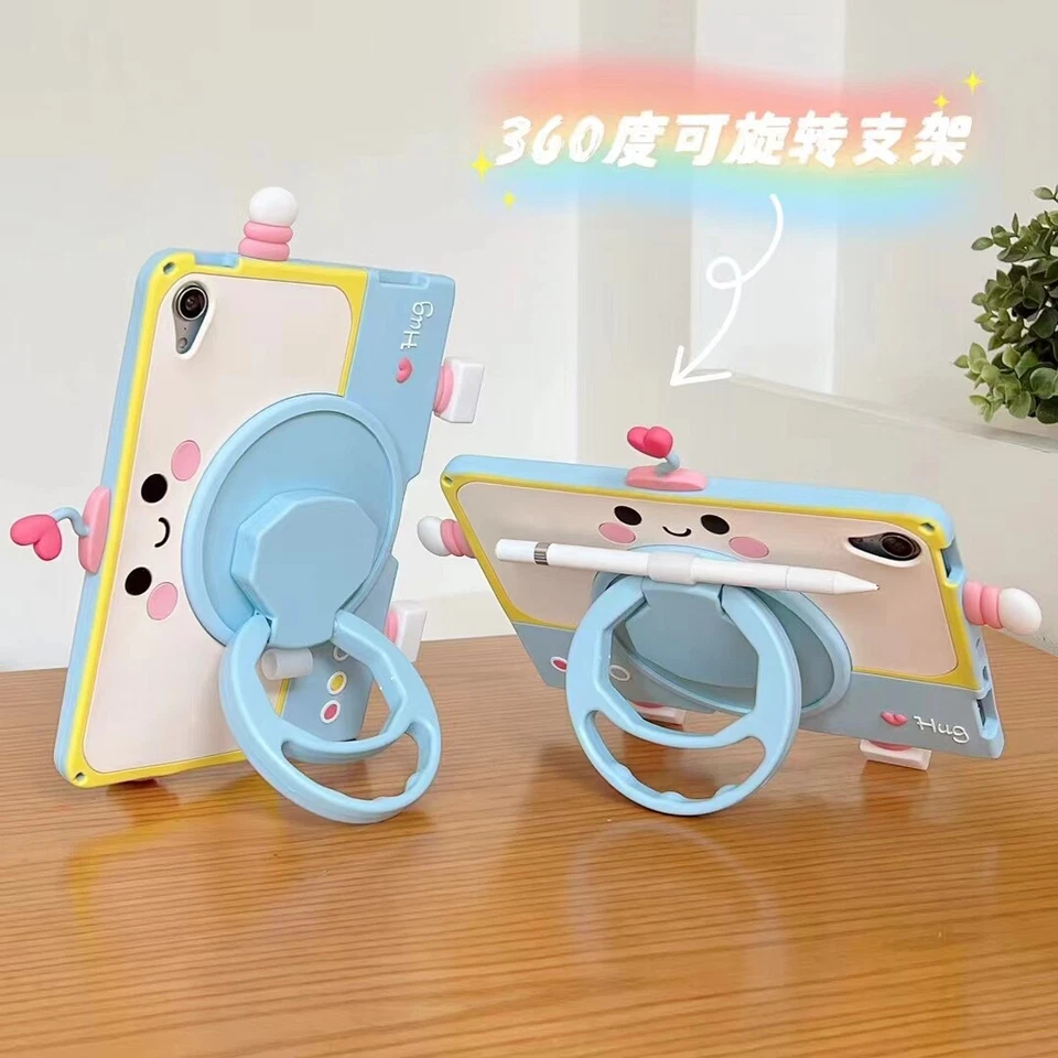 For Xiaomi Mi Pad 6/6 Pro 5/5 Pro 11"Cute robot Kids Shockproof Stand Cover - Image 3 of 4