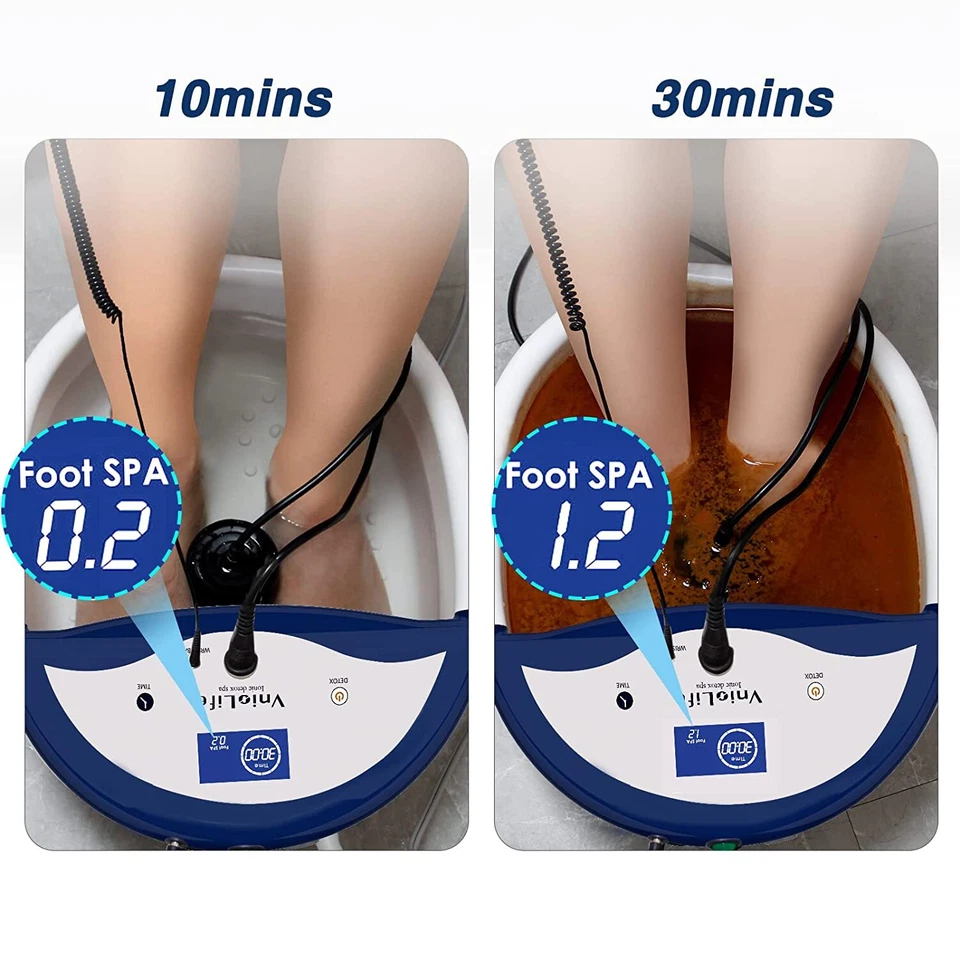 Máquina todo en uno de desintoxicación de pies iónicos spa baño 2023 sistema de desintoxicación de metales pesados Foto 3 de 4