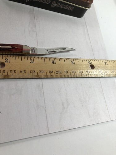 NEW CASE XX C PLATTS WALNUT BONE TINY TOOTHPICK KNIFE  06352 PRISTINE RARE - Picture 12 of 12